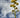 Tall agave plant with yellow blooms, cloudy sky, and desert mountains in the background.