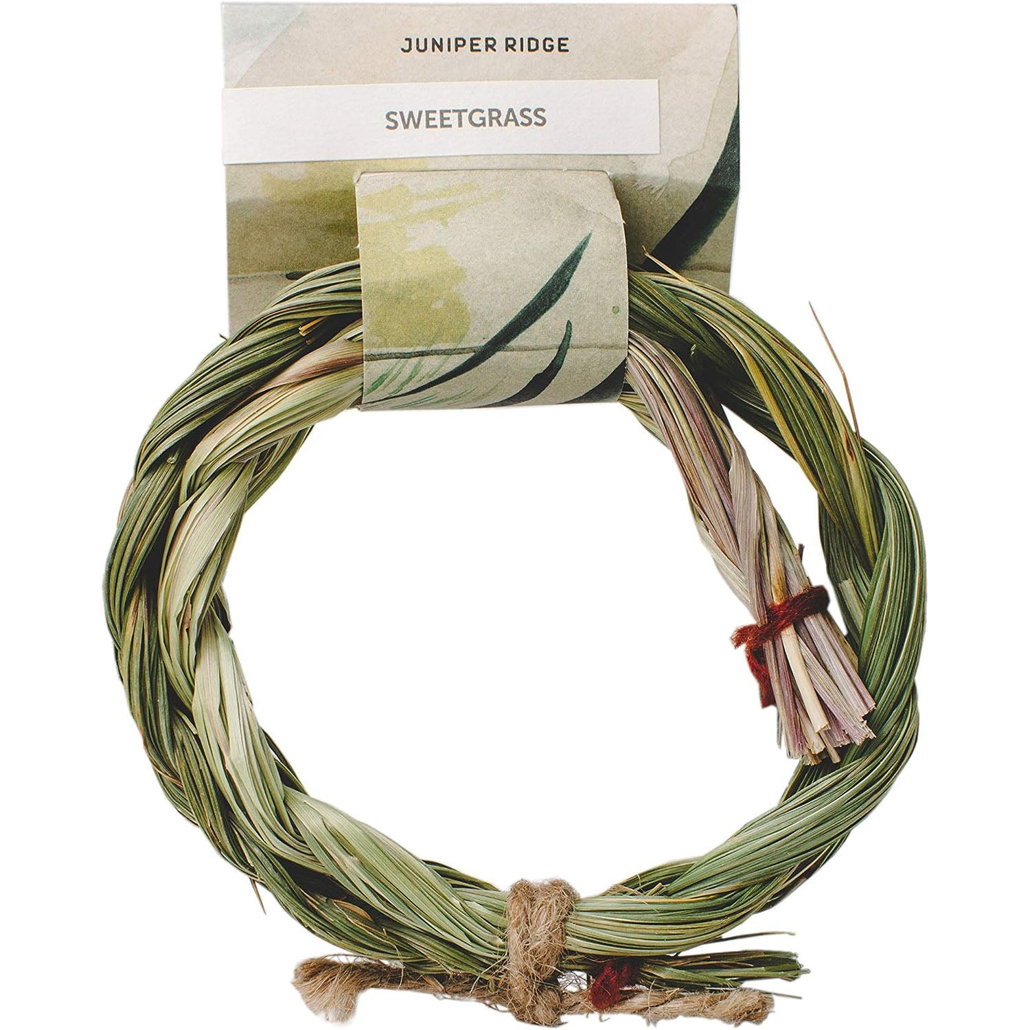 Authentic Ojibwe Indian Sweet Grass Braid Smudge Incense Purify