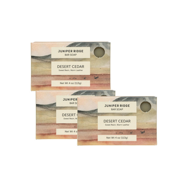 Desert Cedar Bar Soap 3-Pack