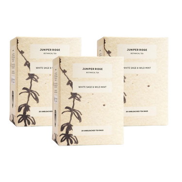 Farmed White Sage + Wild Mint Botanical Tea 3-Pack
