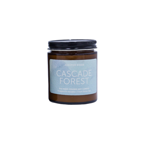 Cascade Forest Essential Oil Mini Candle – Juniper Ridge