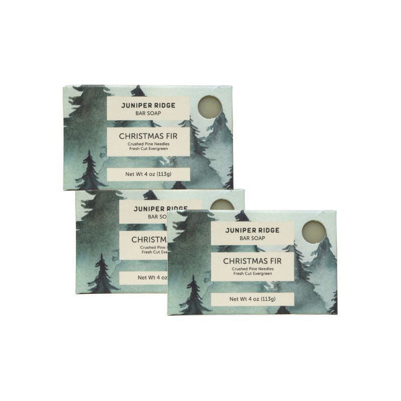 Christmas Fir Bar Soap (3 Pack) – Juniper Ridge