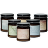 Full Flight Candle Set- Six Essential Oil Candles- All Natural