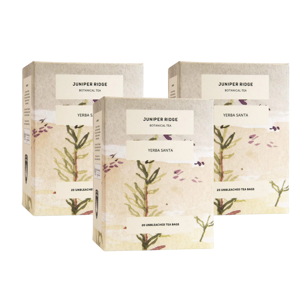 Yerba Santa Botanical Tea 3-Pack | All-Natural Herbal Tea – Juniper Ridge